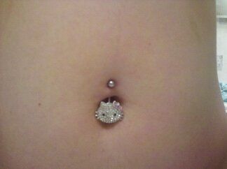 hello kitty belly stud hello kitty belly stud