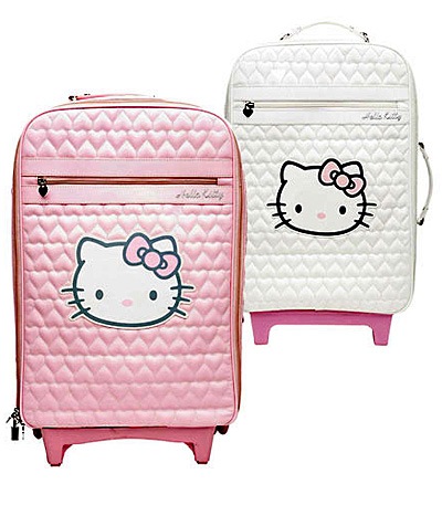 Hello Kitty pink suitcase Hello Kitty pink suitcase
