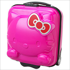 hello kitty luggage pink Hello Kitty pink luggage