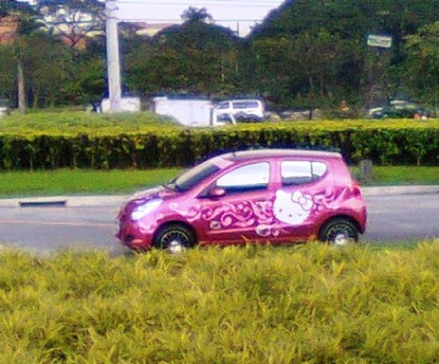 hello kitty car pink hello kitty car pink