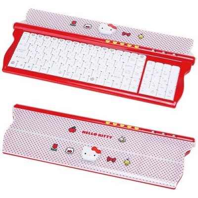 hello kitty keyboard red Hello Kitty computer keyboard