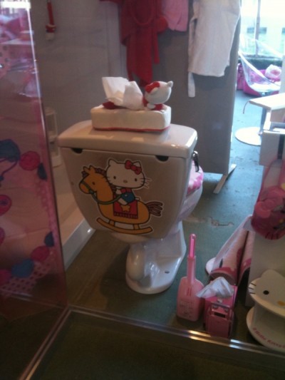 hello kitty toilet Hello Kitty toilet