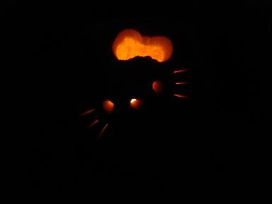Hello Kitty pumpkin
