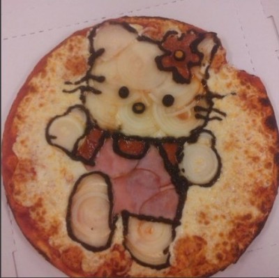 hello kitty pizza hello kitty pizza