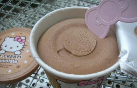 hello-kitty-ice-cream-5 Hello Kitty chocolate ice-cream