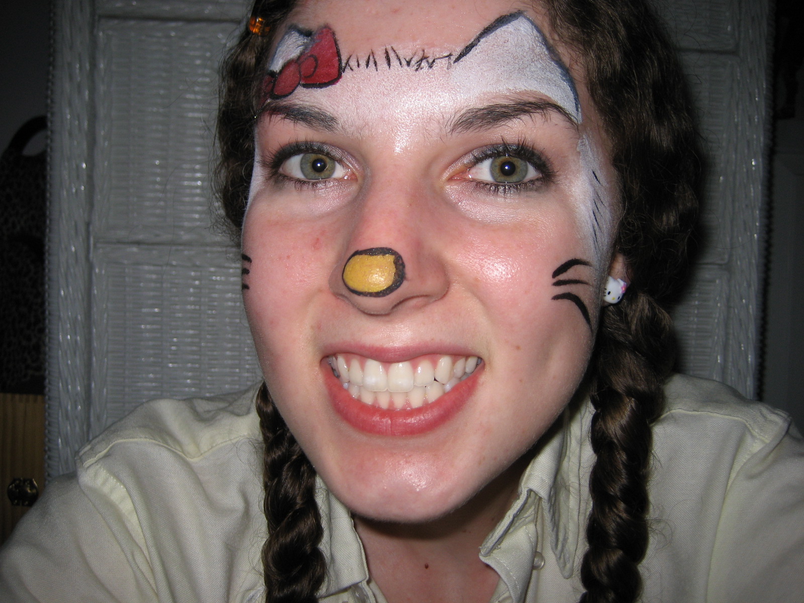 Hello Kitty Face Paint Hello Kitty Hell
