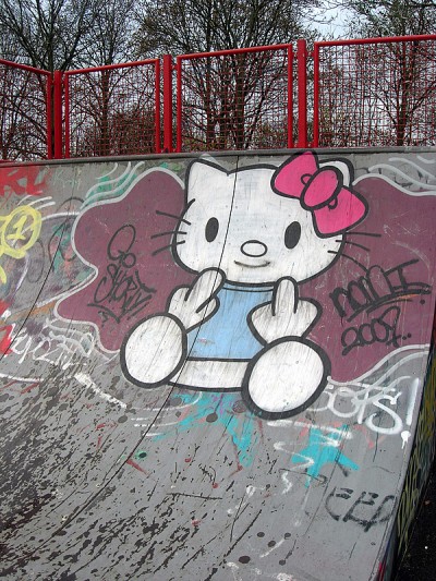 hello kitty grafitti finger hello kitty grafitti finger
