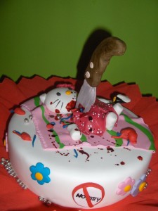 hello-kitty-death-cake-1 Hello Kitty stabbed cake