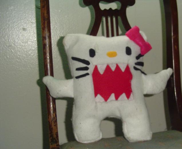 domo and hello kitty layouts