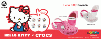 hello kitty crocs cayman Hello Kitty crocs