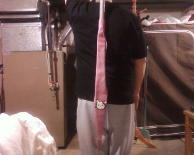 hello kitty dragon tail flogger