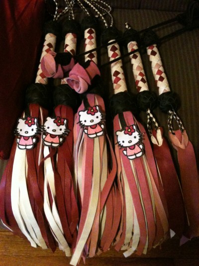 hello kitty floggers hello kitty floggers