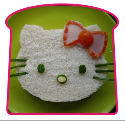 Hello Kitty sandwich