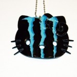 hello kitty blue monster