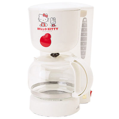 hello kitty coffee maker white Hello Kitty coffee maker in white