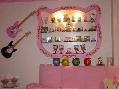 hello kitty display Hello Kitty wall display