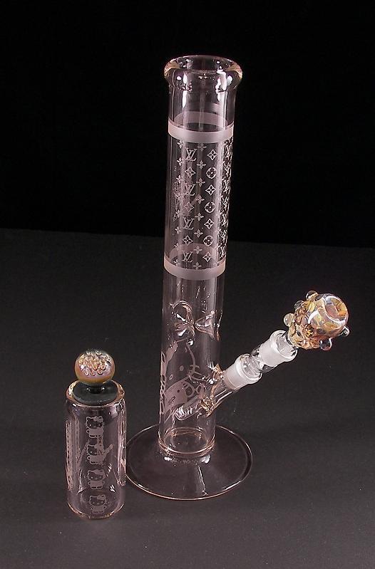  a Hello Kitty Louis Vuitton bong. With either one, when you get high and 
