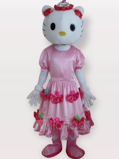 hello-kitty-mascot-pink Hello Kitty pink dress mascot