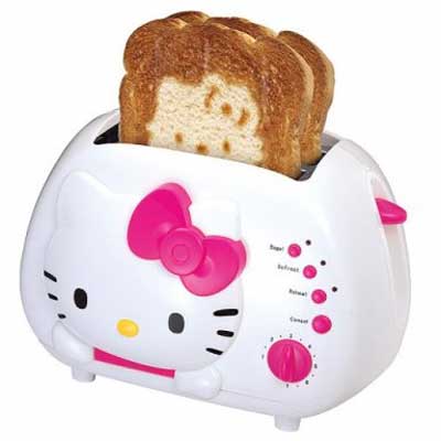 hello kitty toaster Hello Kitty toaster