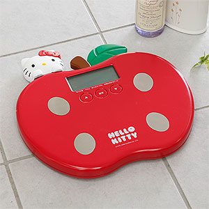 hello kitty apple digital scale Hello Kitty apple digital scale