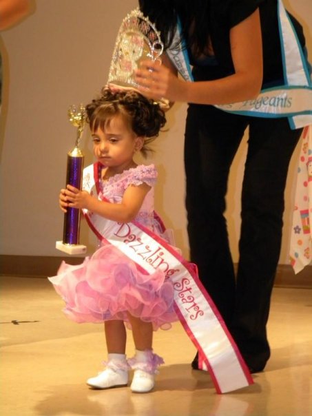 That's because things like Hello Kitty beauty pageants for kids exist: