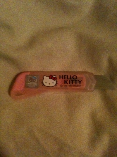 hello kitty boxcutter Hello Kitty boxcutter