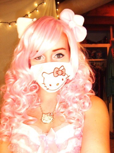 hello kitty cold mask