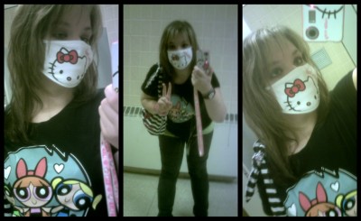 hello kitty health mask Hello Kitty health mask