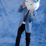 hello kitty mascot head