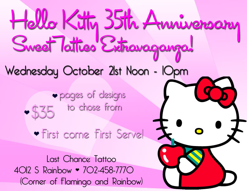 The whole Hello Kitty tattoo thing has gotten so bad that tattoo shops are 