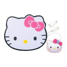 hello kitty mouse and mousepad Hello Kitty optical mouse and mousepad