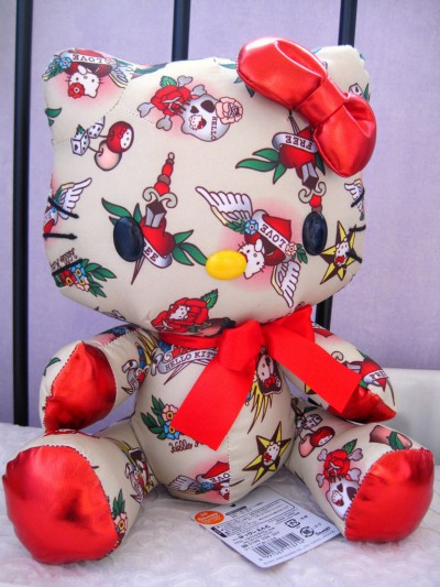 hello kitty tattoo plush Hello Kitty tattoo plush