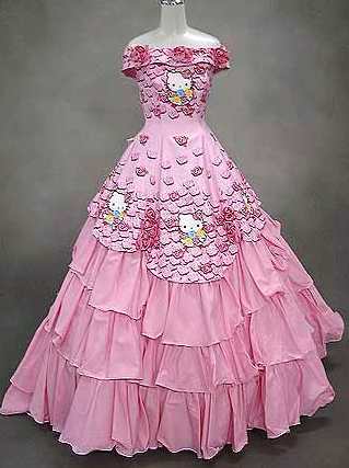 Hello Kitty Wedding Dress