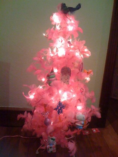 hello kitty xmas tree Hello Kitty Xmas tree