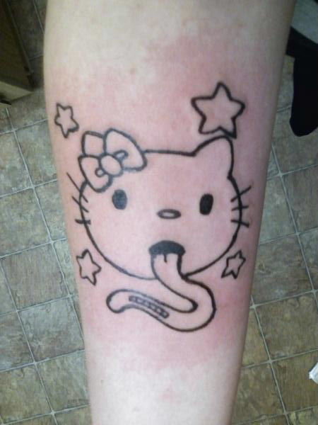 Hello Kitty LSD tattoo As I've said on numerous occasions the fact that