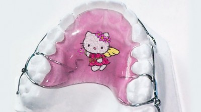 hello kitty retainer pink hello kitty retainer pink