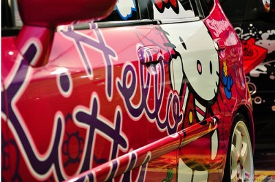 hello kitty honda fit hello kitty Honda fit