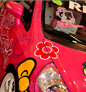 hello kitty honda jazz hello kitty Honda jazz