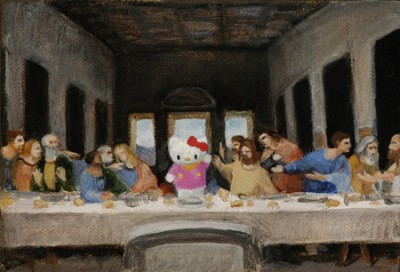 hello kitty last supper hello kitty last supper