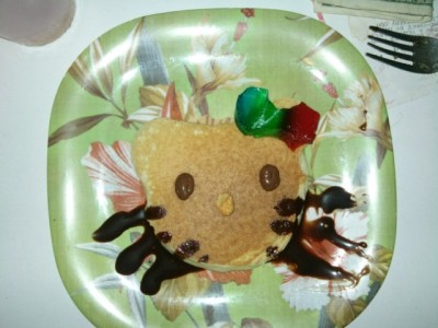 hello kitty pancake chocolate hello kitty pancake chocolate