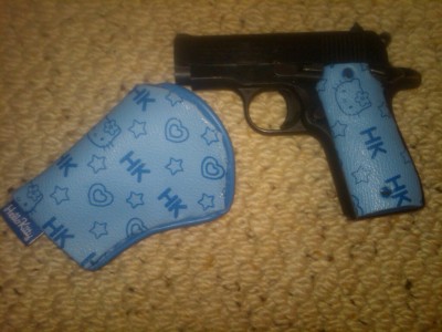 hello kitty colt gun hello kitty colt gun