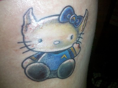 hello kitty spock tattoo hello kitty spock tattoo