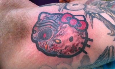 hello kitty terminator tattoo hello kitty terminator tattoo