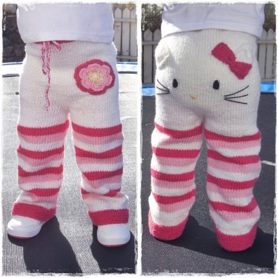 hello kitty tights Hello Kitty knitted tights