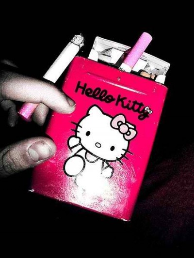 Hello Kitty cigarette Hello Kitty pink cigarettes