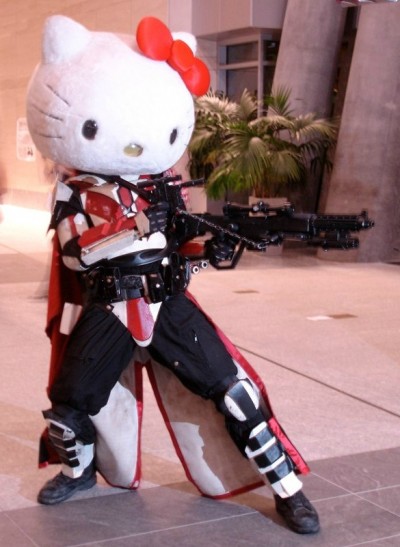 hello kitty armageddon warrior when Armageddon arrives, we will see this Hello Kitty