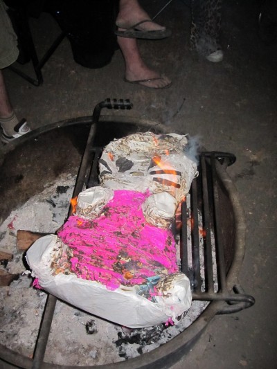 hello kitty barbecue Hello Kitty being cooked up on a barbecue