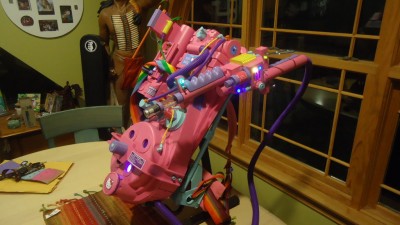 hello kitty ghostbusters proton pack pink Ghostbusters proton pack featuring Hello Kitty