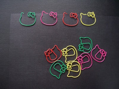 hello kitty paper clip kawaii Hello Kitty paper clip office supply
