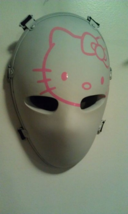 bulletproof mask bullet proof mask with Hello Kitty